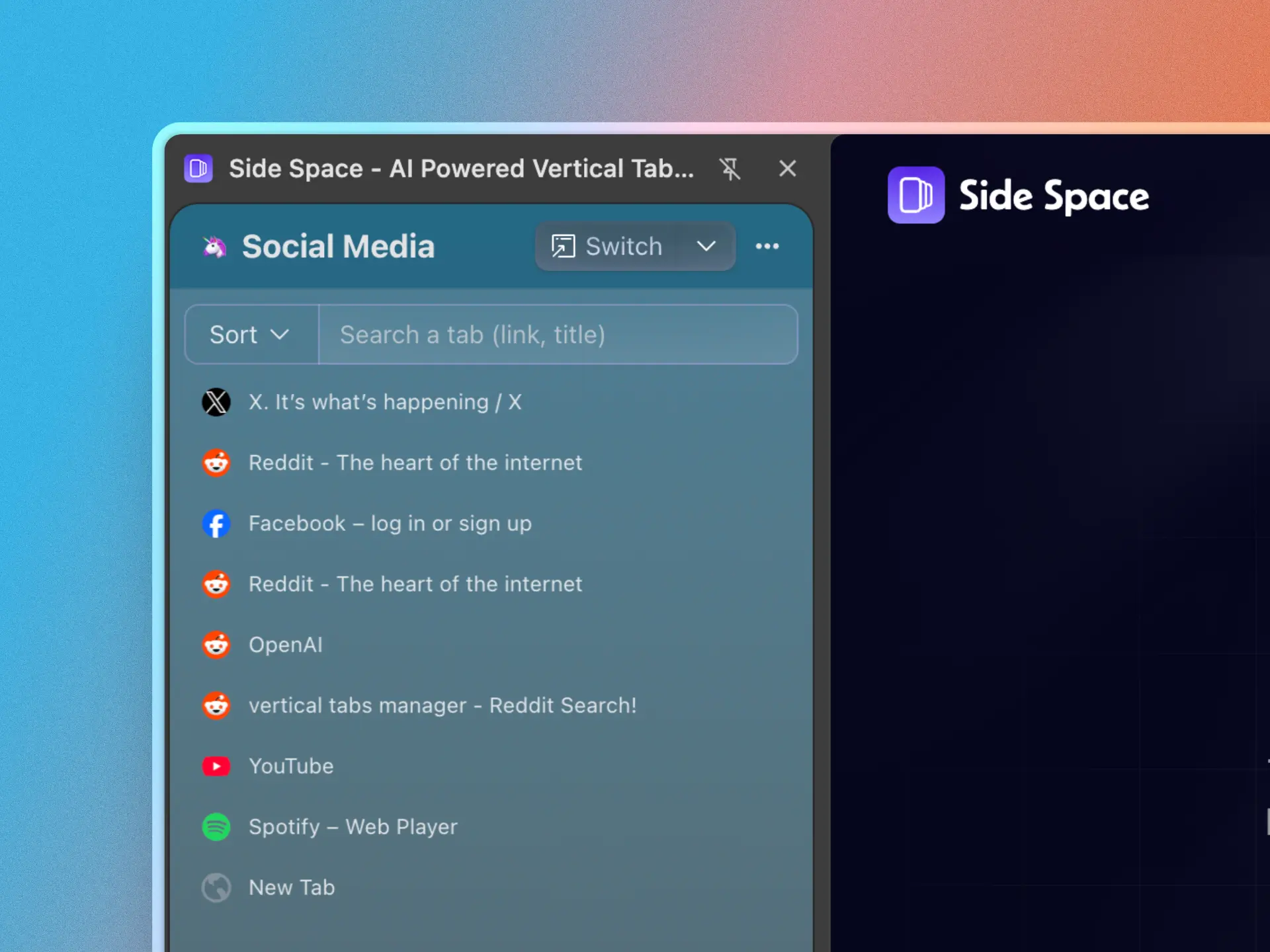 Card swap demo screenshot 2