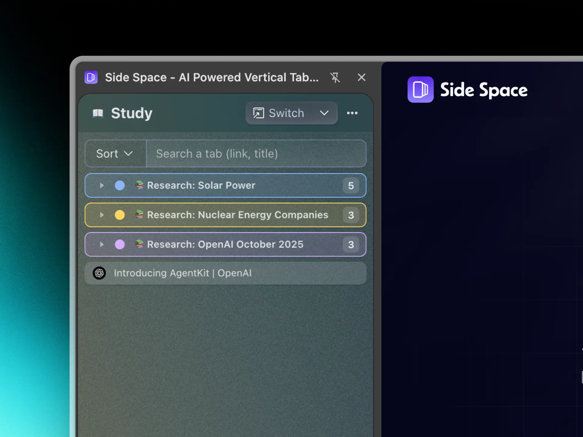 Card swap demo screenshot 2