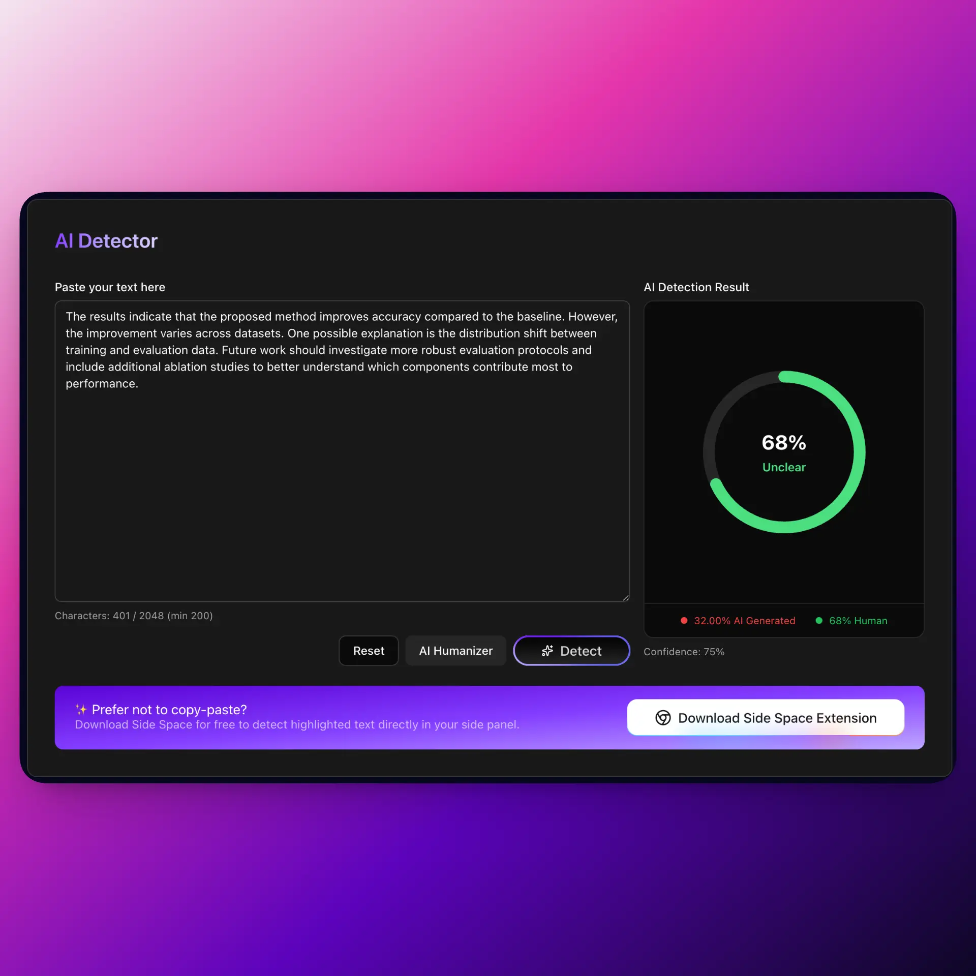 Detail des signaux et recommandations